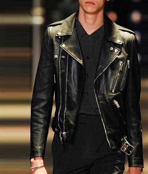 saint laurent leather jacket alternative.